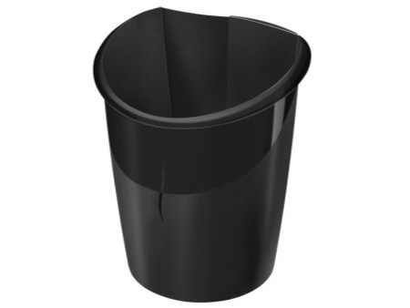 CEP Corbeille à papier ELLYPSE XTRA STRONG, 15 litres, noir