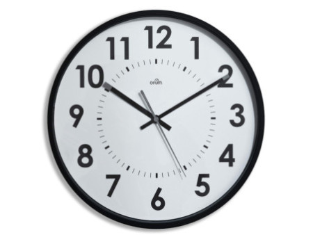 CEP Orium Horloge silencieuse, mouvement à quartz, noir