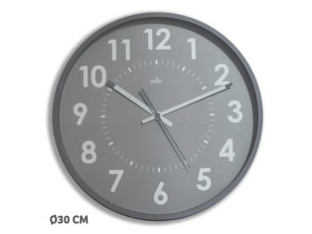 CEP Orium Horloge silencieuse, mouvement à quartz, gris