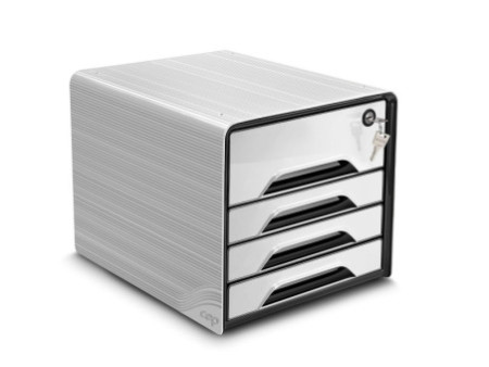 CEP Module de classement Smoove SECURE, 4 tiroirs, blanc /