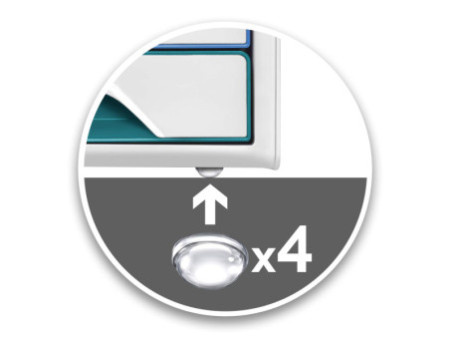 CEP Module de classement Smoove SECURE Riviera, blanc / bleu