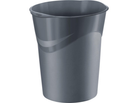 CEP Corbeille à papier CepPro, 14 litres, gris