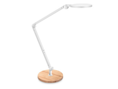 CEP Lampe de bureau LED GIANT Silva, chêne/blanc