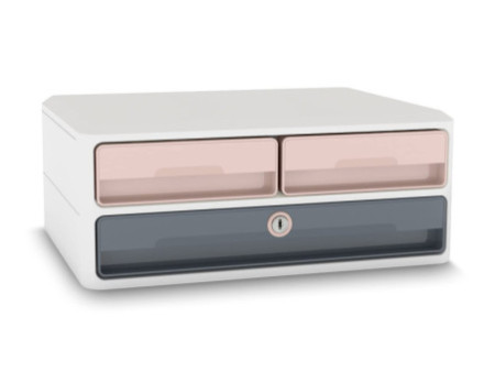 CEP Module de rangement MoovUp SECURE mineral, rose poudré