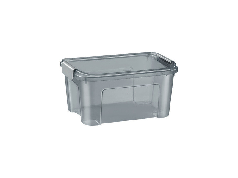CEP Boîte de rangement SHADOW, 18 litres, translucide gris
