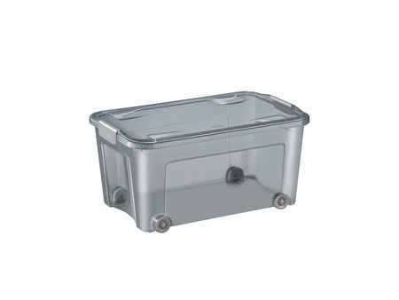 CEP Boîte de rangement SHADOW, avec roues, 67 litres