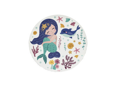 CEP Tapis de souris KIDS 'Raton laveur', rond