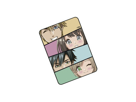 CEP Tapis de souris MANGA HEROS, couleur