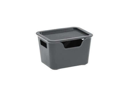 CEP Boîte de rangement Bella, 9,15 litres, anthracite