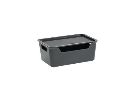 CEP Boîte de rangement Bella, 9,15 litres, anthracite