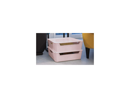 CEP Boîte de rangement Bella, 1,18 litre, rose clair