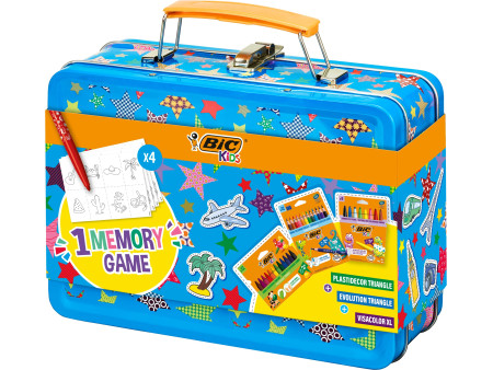 BIC KIDS Kit de coloriage pour le voyage 'MEMORY GAME'