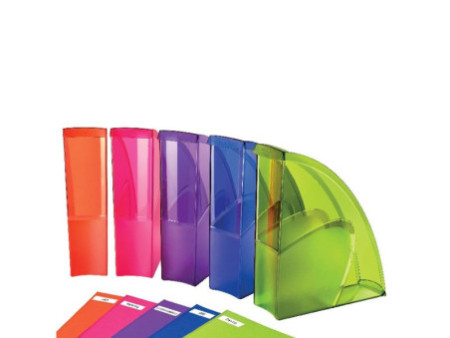 CEP Porte-revues HAPPY, format A4, couleurs assorties