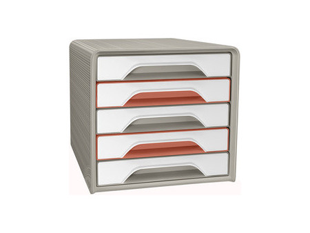 CEP Module de classement Smoove Terra Nova, 5 tiroirs, sable