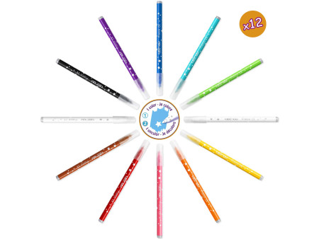 BIC KIDS Kit de dessin 'ACTIVITY CASE', 100 pièces