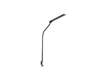 CEP Lampe de bureau à LED ALBATROSS, pied de serrage, noir