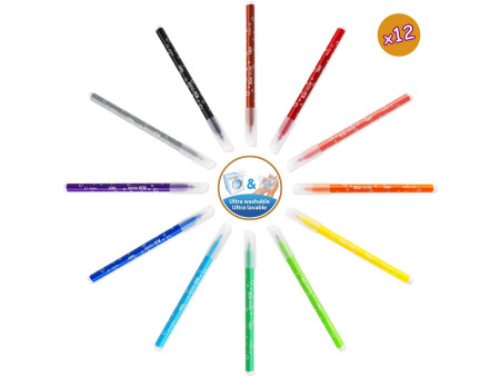 BIC KIDS Kit de dessin 'ACTIVITY CASE', 100 pièces