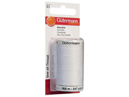 Gütermann Fil à coudre 'Universel' SB, 500 m, couleur: 000