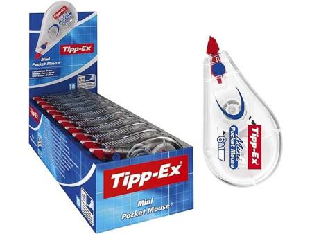 Tipp-Ex Roller correcteur Mini Pocket Mouse, 5 mm x 6 m