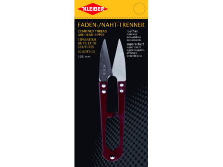 KLEIBER Coupe-fils / découseur, longueur : 105 mm, rouge
