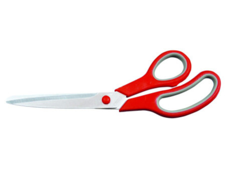 KLEIBER Ciseaux de tailleur 'Soft-Touch', 250 mm, rouge