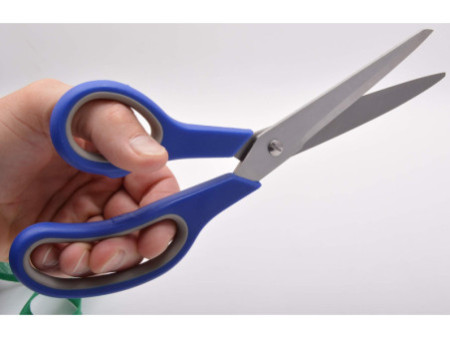 KLEIBER Ciseaux de tailleur 'Soft-Touch', 250 mm, bleu