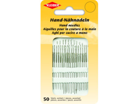 KLEIBER Set d'aiguilles à coudre à la main, 50 pièces