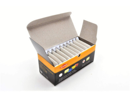 KLEIBER Craie de tailleur, set de 10, blanc