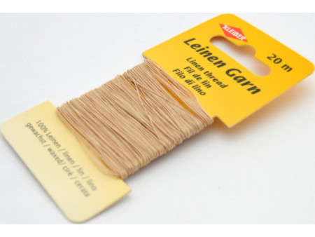 KLEIBER Fil de lin, 20 m, beige