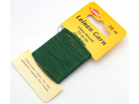 KLEIBER Fil de lin, 20 m, vert foncé