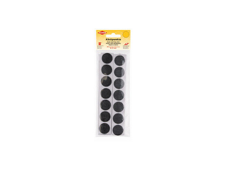 KLEIBER Pastilles auto-agrippantes, diamètre : 25 mm, blanc