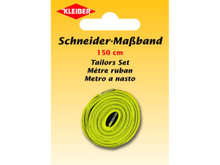 KLEIBER Mètre ruban, 150 cm, jaune