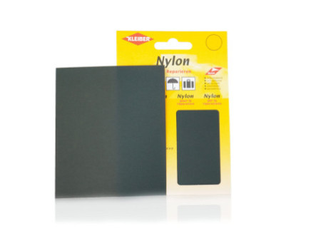 KLEIBER Pièce de réparation nylon, autocollant, gris