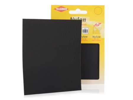 KLEIBER Pièce de réparation nylon, autocollant, noir