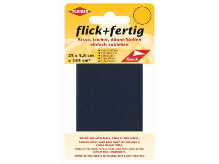 KLEIBER Set de réparation Flick + Fertig, bleu foncé