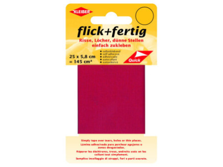 KLEIBER Set de réparation Flick + Fertig, rouge clair