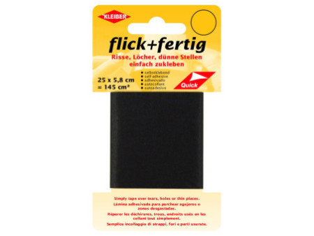 KLEIBER Set de réparation Flick + Fertig, noir