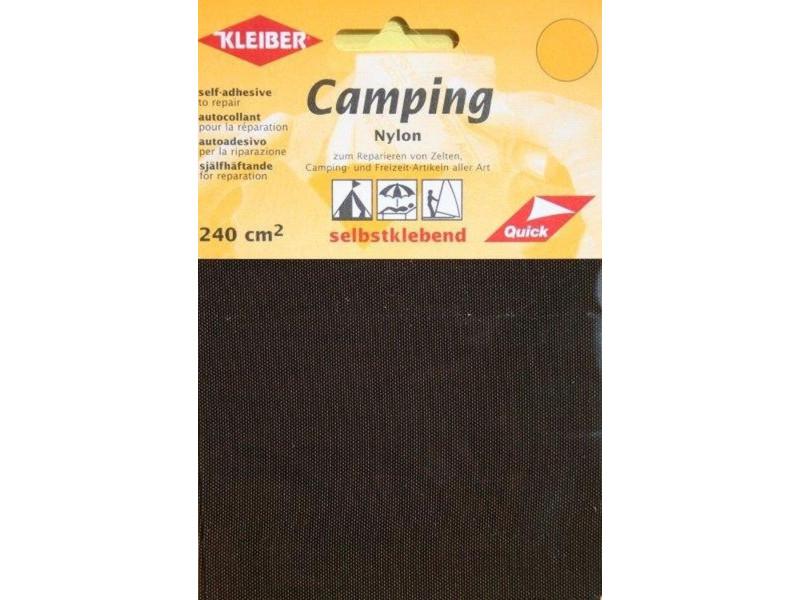KLEIBER Pièces de réparation, nylon, autocollant, marron