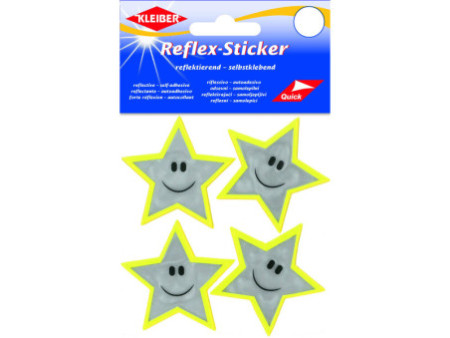 KLEIBER Sticker réfléchissant 'Etoiles', argent