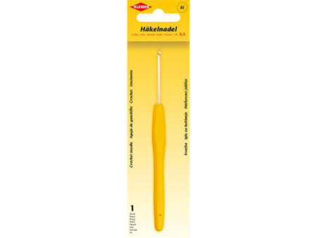 KLEIBER Crochet, taille 3,5, manche plastique, jaune