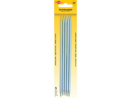 KLEIBER Set d'aiguilles à tricoter, 200 mm x 5,0 mm