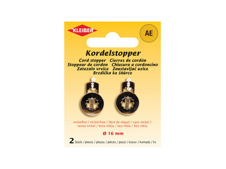 KLEIBER Stoppeur de cordon, métal, argent