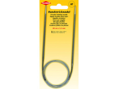 KLEIBER Aiguille à tricoter circulaire, 800 mm x 3,5 mm