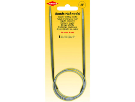 KLEIBER Aiguille à tricoter circulaire, 800 mm x 4,0 mm