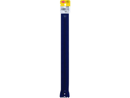 KLEIBER Fermeture zip, plastique, longueur: 220 mm, marine