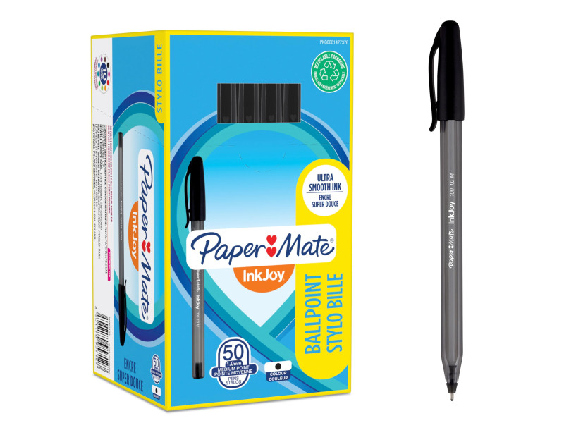 Paper:Mate Stylo à bille InkJoy 100, noir