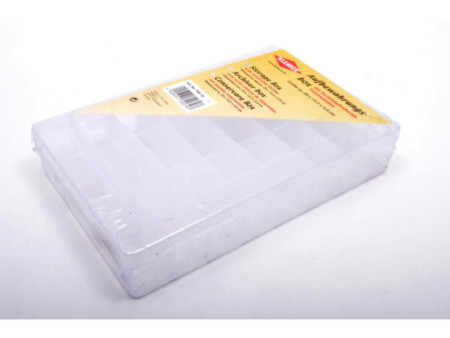 KLEIBER Boîte de rangement, 24 compartiments, transparent