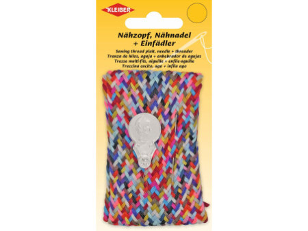 KLEIBER Tresse multi-fils avec aiguille & enfile-aiguille
