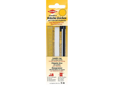 KLEIBER Kit d'étiquetage pour vêtements, standard