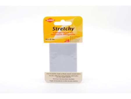 KLEIBER Patch thermocollant élastique, 400 x 60 mm, bleu